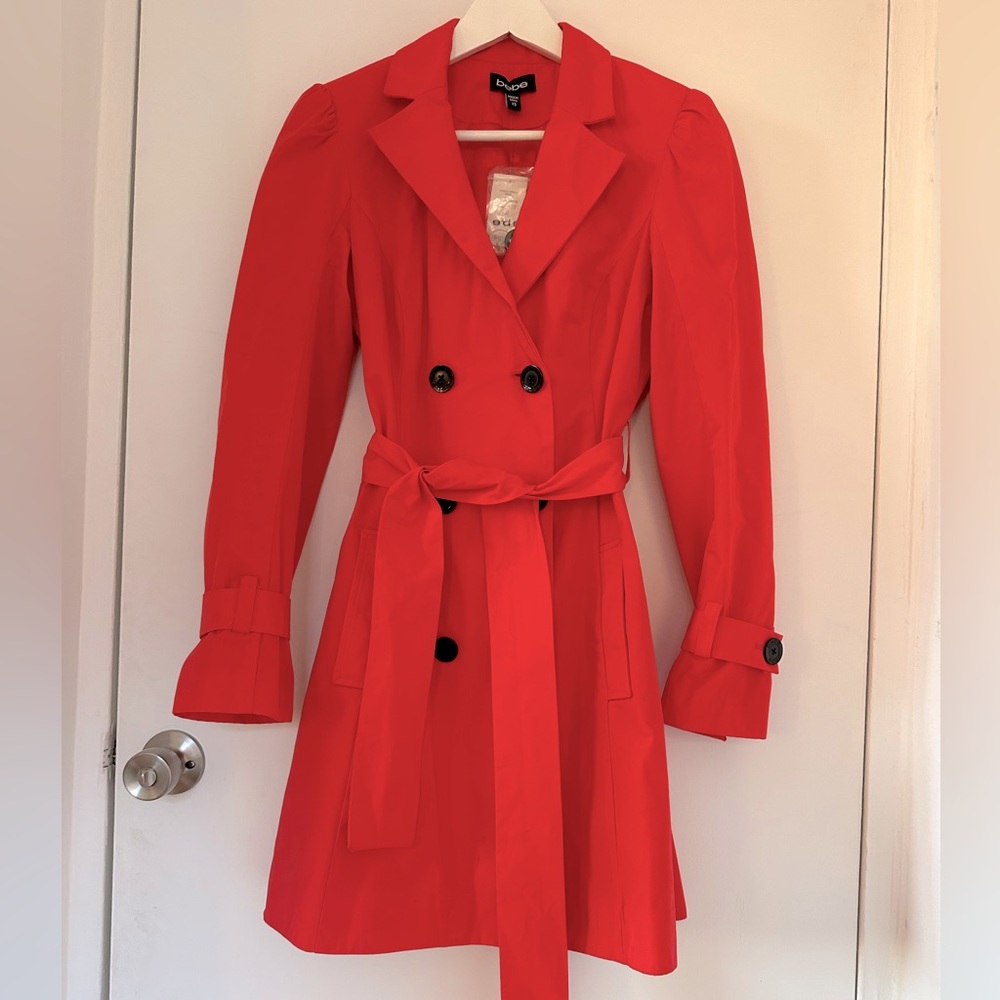 NEW bebe trench coat